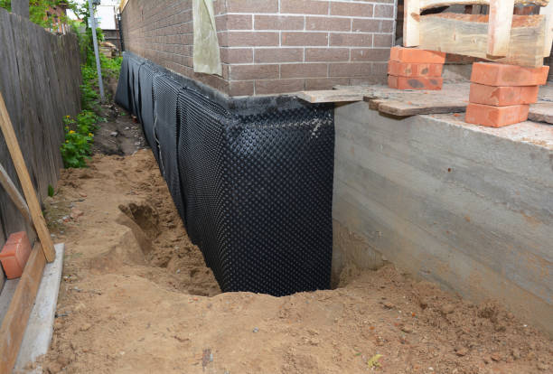 Crawl space vapor barrier installation in Massillon, OH